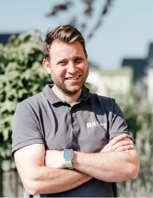 Björn Hupe, Installateur- und Heizungsbaumeister